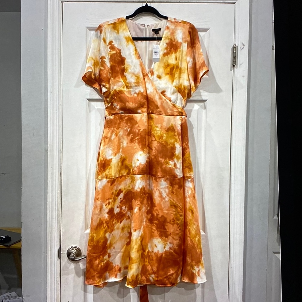Ann Taylor Short Sleeve Flare Dress NWT - size 10